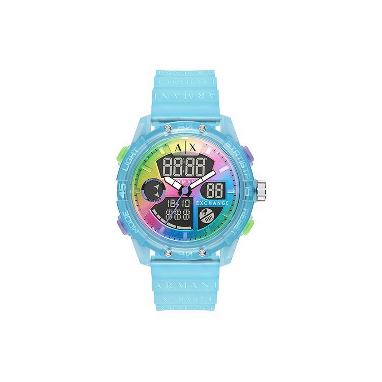 Armani Exchange Watch Electronic Movement Silicone