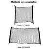 Auto Cargo Net Trunk Storage Net Double-layer Vertical Mesh High-elastic Mesh Enhanced Load-bearing For Road Trips