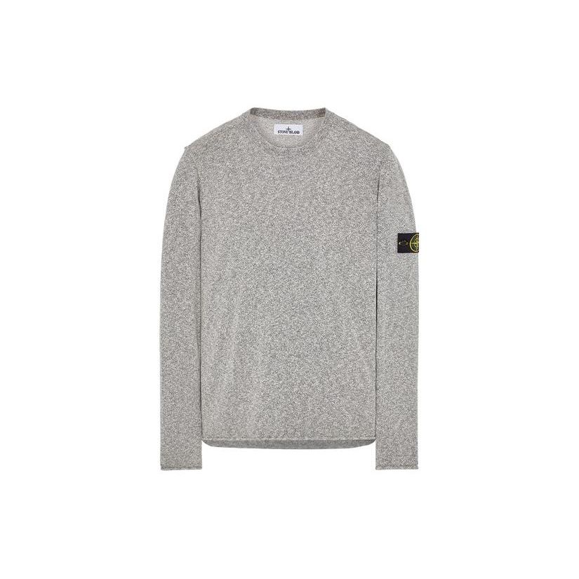 Stone Island Sweatshirt Navy Blue Men Tops Grey 1015502B0-V1020 S