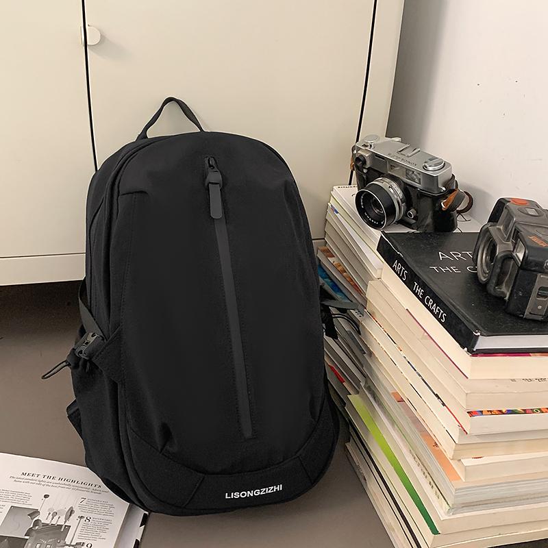 Schulranzen mit großer Kapazität für Studenten Damen Reise-Rucksack Einfarbiger Rucksack