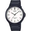 Standard Analog Quartz Watch For Men Black White Mw 240 7ev