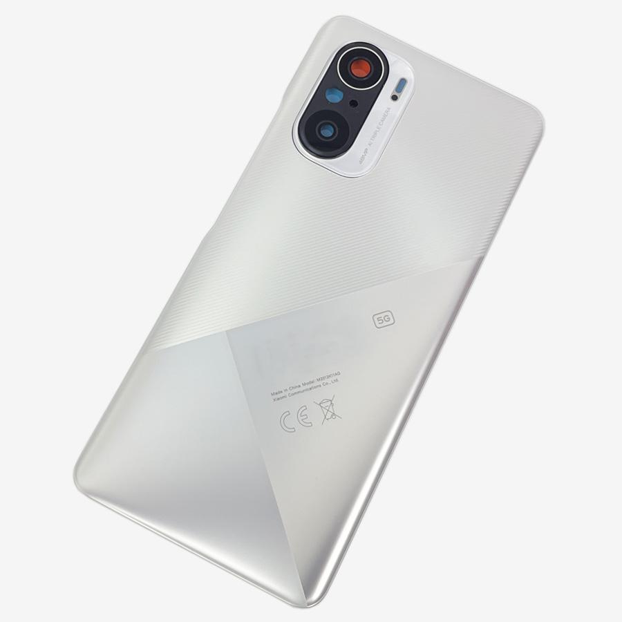 A+++ For Xiaomi Poco F3 With CE M2012K11AG Back Cover Chassis Rear Battery Housing Door +Camera Lens Glass Repair Parts серебряный