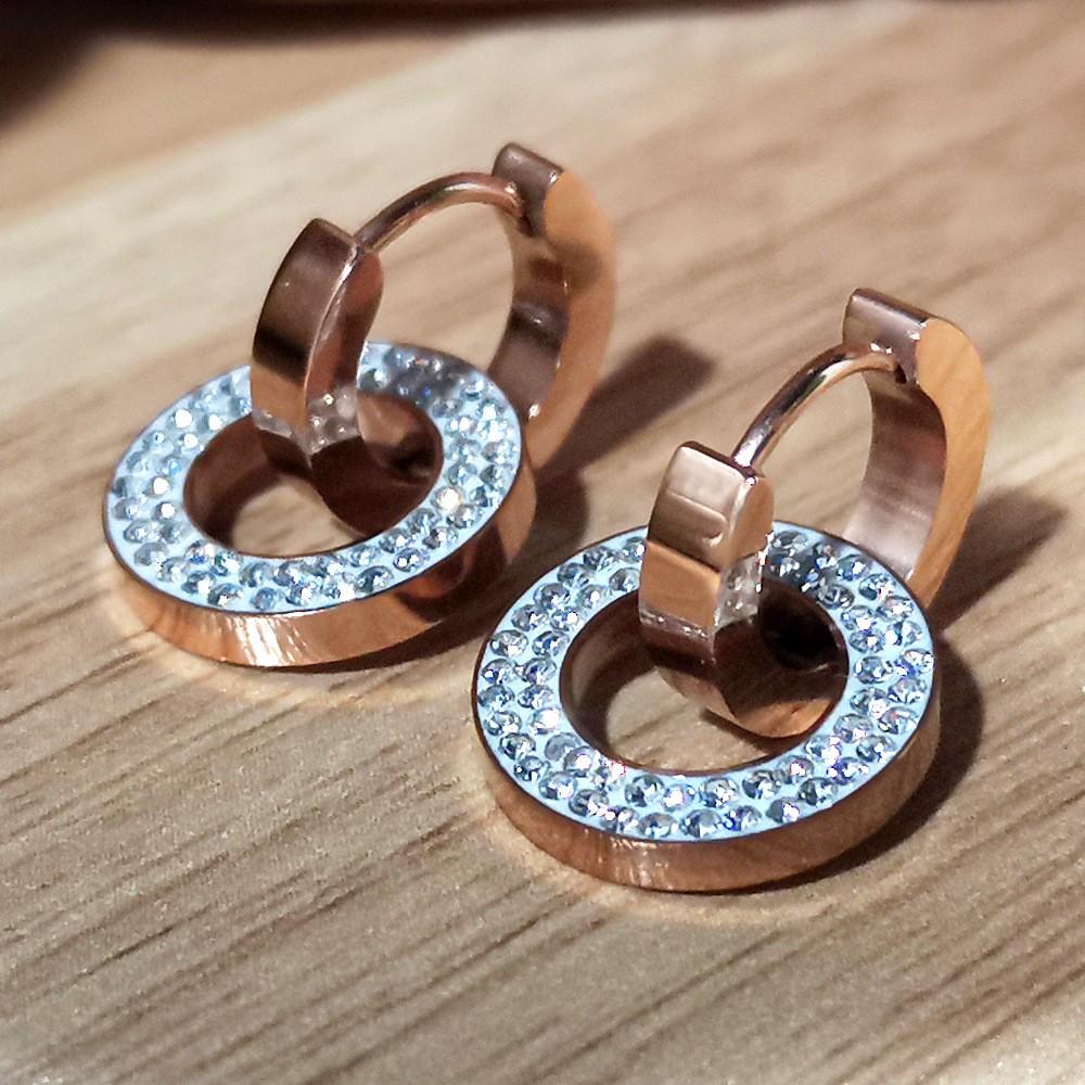 Серьги-кольца Металл Классические Модные Женские из Гуандуна Круглые Серьги-кольца Новинка Рекомендуемые Серьги