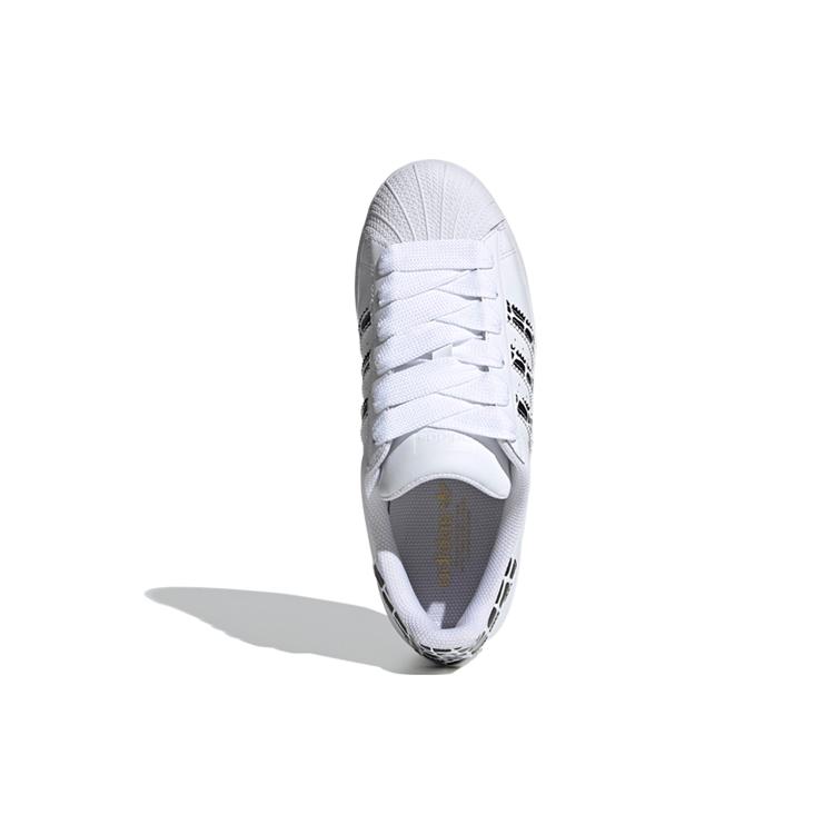 adidas Superstar White Leopard Stripes Women's FV3452