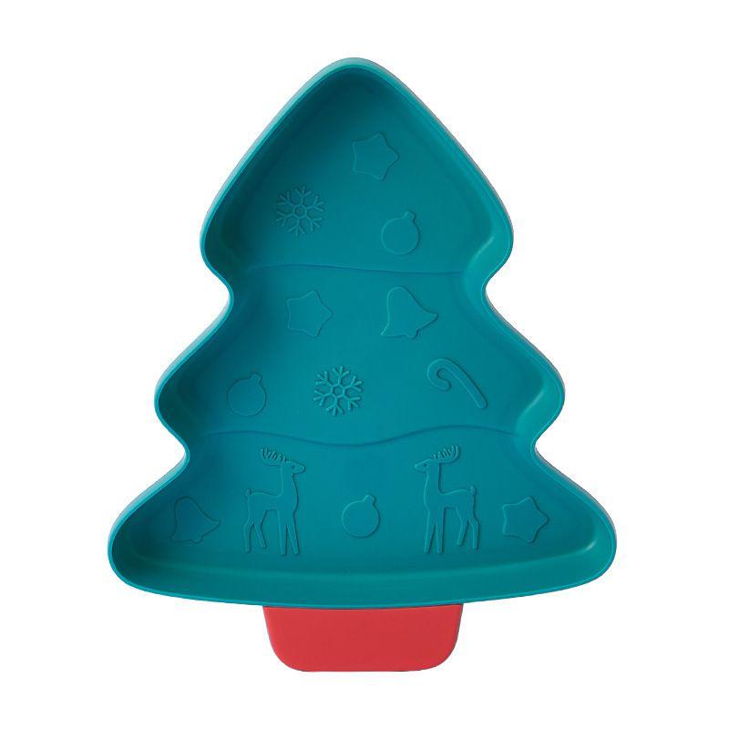 

Рождественские сервировочные блюда Конфетница Блюдо Поднос Блюдо Сервер Фрукты Печенье Торт Green Christmas Tree