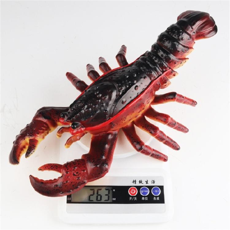 Wildlife Enthusiasts Gift Artificial Lobster Intricate Sea Creature Sculpture