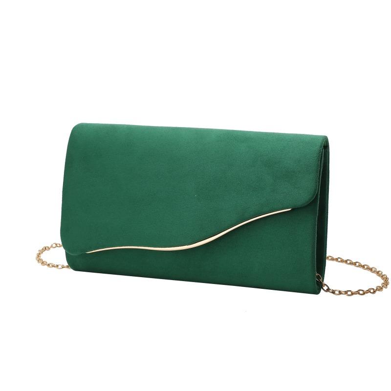 Glitter Women Evening Bags Fashion Black Color Lady Party Dress Girl Banquet Clutch Bags with Shoulder Chain Messenger Purse