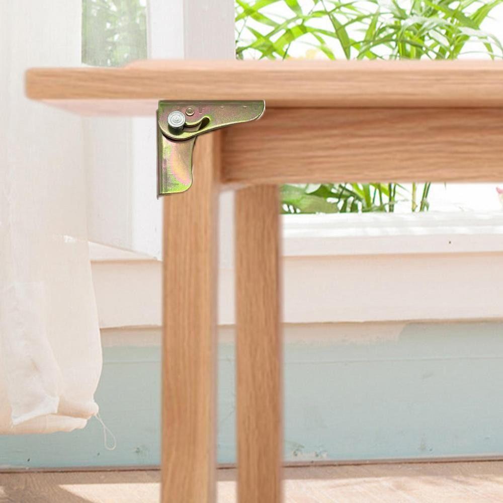 Corrosion Resistance Folding Table Leg Bracket Foldable Folding Table Legs Hinges   Tea Table