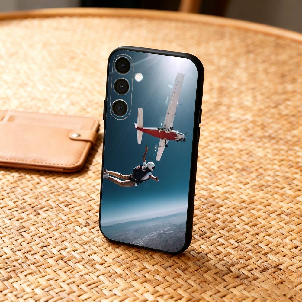 W-Wingsuit F-Freedom  Phone Case For Samsung  A73,72,71,53,52,51,22,91,80, Soft Black Cover Samsung a73 5g