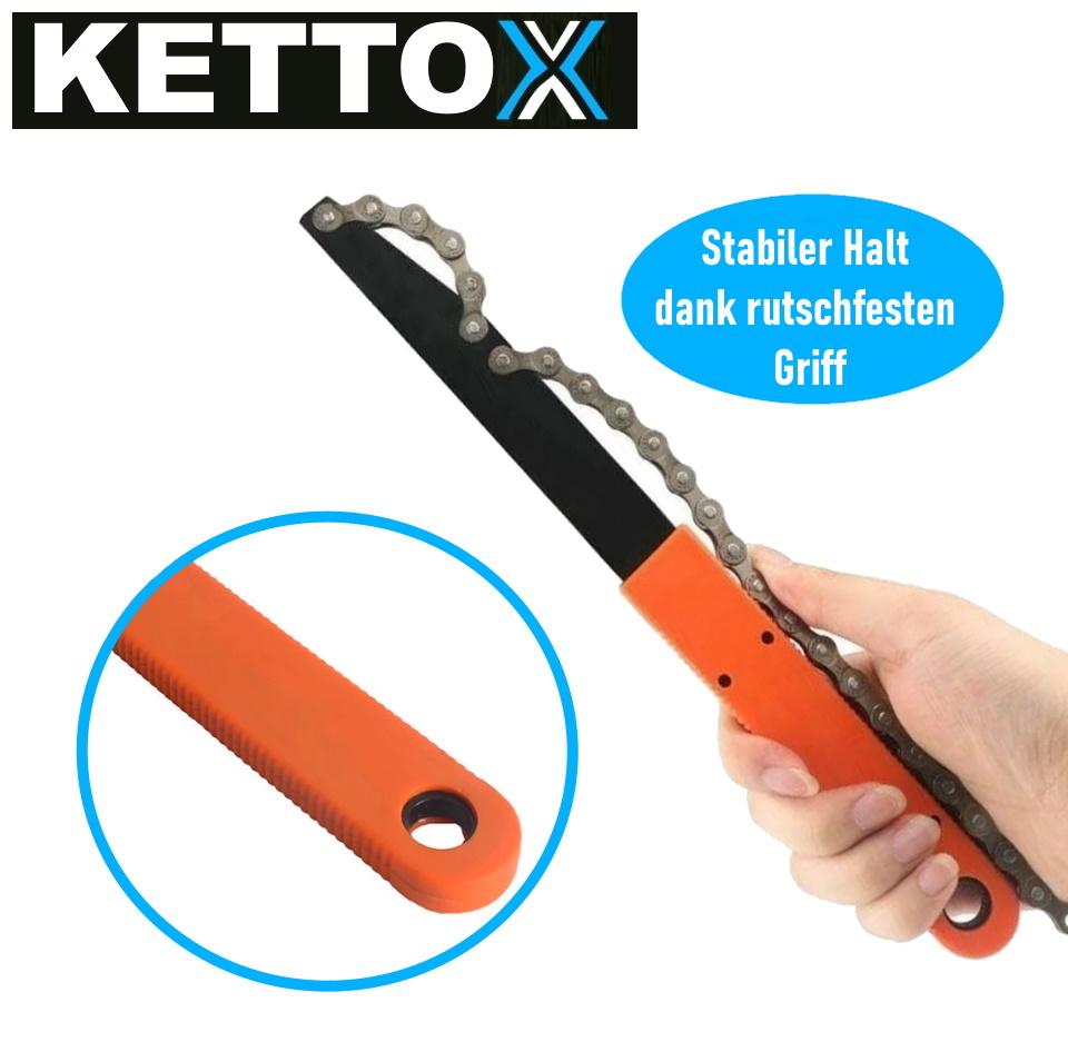 Stahovák řetězového kola KETTOX, stavěcí šroub, stahovák kazety s řetězovým kolem