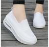 Damen Frühlings Fly-Knit Luftpolster Sneaker - Atmungsaktiv, Weiche Sohle, Höhensteigernd, Bequeme Mesh Freizeitschuhe