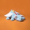 Sky Colored Dragon Plush Toy Blue Dragon Doll Children's Soothing Doll Accompanying Birthday Gift