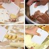 Mehrzweck-Teigschneider, Schüsselschaber für Brotteig, Fondant, Kuchencreme, Spatel, DIY-Gebäckschneider, Schaber, Küchen-Backset