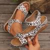 Summer Woman Sandals Shoes Soft Shoes Woman Plus Size Sandals Woman Wedge Walking Shoes Elegant Footwear Female Women Sandal