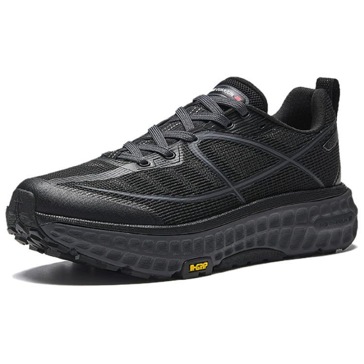 New Anta Breathable And Wear resistant Low Top Casual Running Shoes Men's Black 112535534A-2