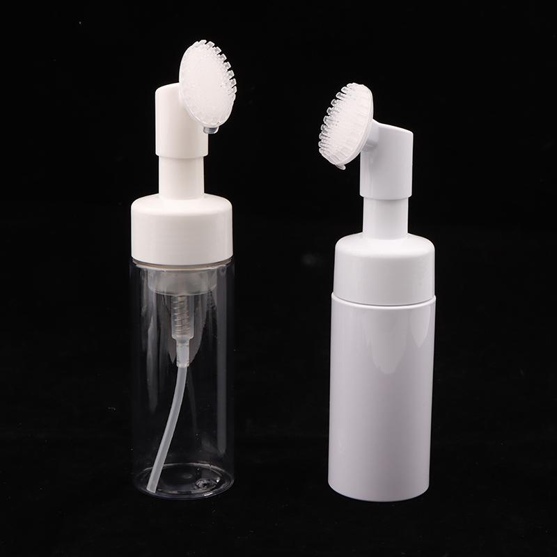 100/120/150ML Mousse Foam Bottle Pump Liquid Soap Dispenser Wash Face Brush Cosmetic Container For Facial Cleansing Care