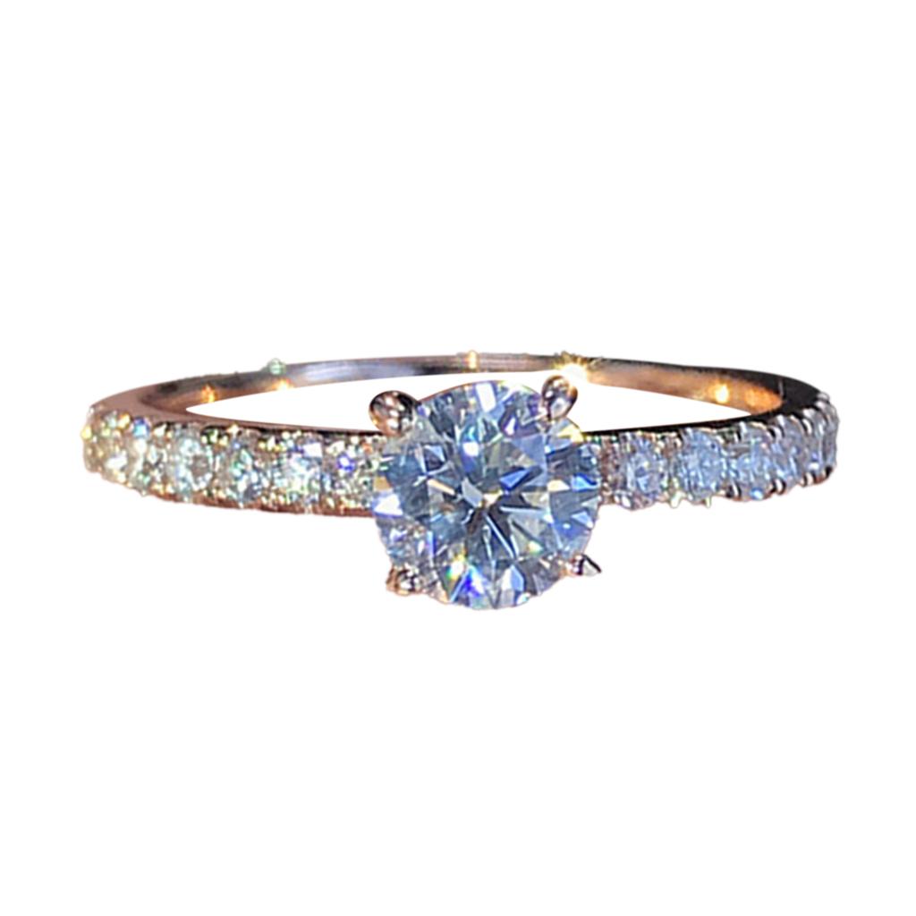 Mode Frauen Fingerring Hochzeit Verlobungsschmuck