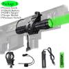 Tactical Red/Green/White 5000LM LED 501B Hunting Airsoft Flashlight Scout Light Outdoor Rifle Pistol Lantern Fit 20mm Rail