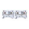 10 stk Din Rail Terminal Blocks Pt-2.5 Push In Spring Skrueløs