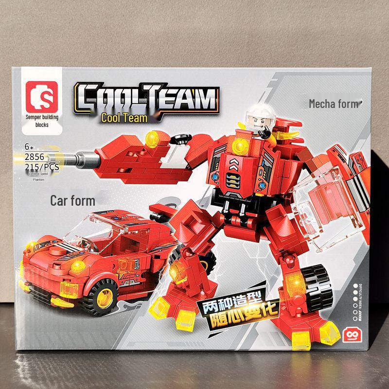 Senbao Cool Racing Car & Robot Transformable Toy