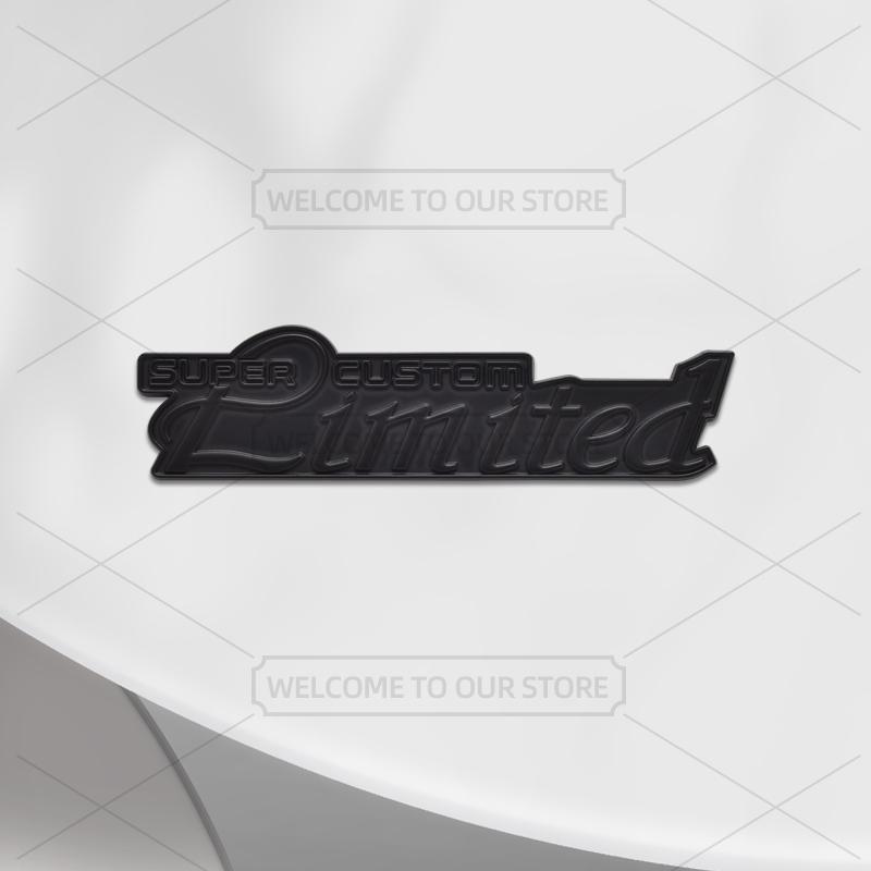 Emblemă Metalică 3D Super Personalizată Ediție Limitată Decaluri Body Autocolant Spate Auto Pentru Toyota Ford Hyundai Kia Mercedes BMW Skoda