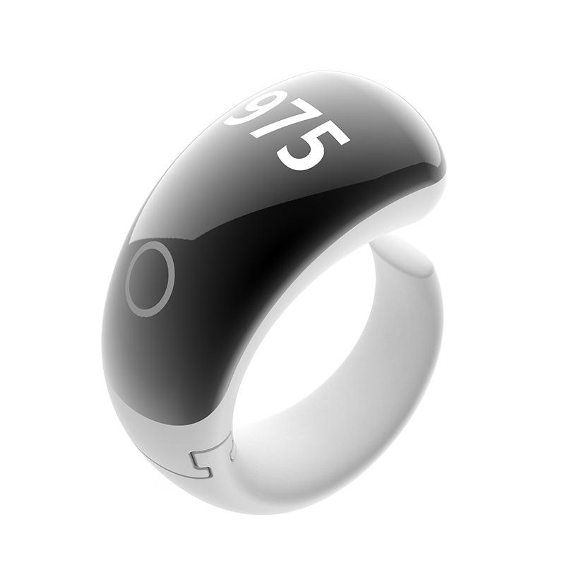 Equantu Smart Counting Alarm Clock Ring - Ceramic, Zinc Alloy, Plastic Counter