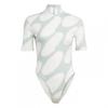 Body Feminino Marimekko Future Icons Slim de Manga Curta