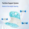 Cross-border Lumbar Support Cushion for Long Sitting, Stress Relief & Posture Correction