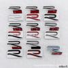 1Pc R Metal Car Front Grille Emblem Stickers Rear Trunk Side Badge Decals For Golf 8 R LINE Beetle Passat Tiguan Jetta