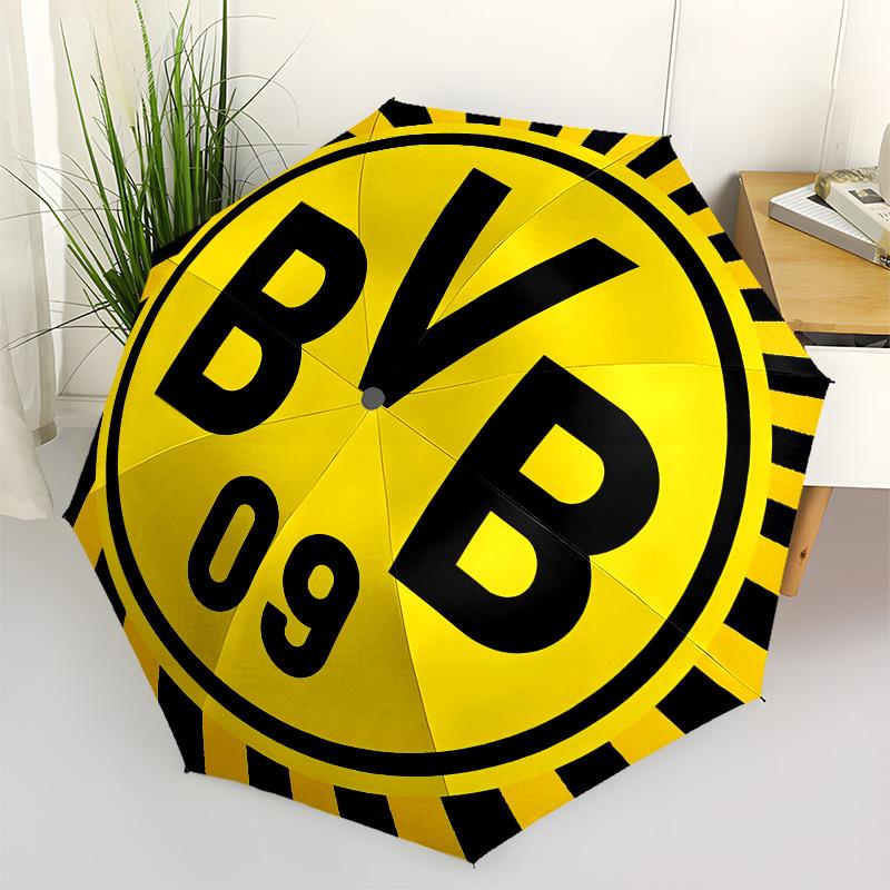 

BVB, Dortmund Automatic Opening and Closing, 8 rib Structure Portable Umbrella, Suitable for Men and Women in All Seasons Perfect Gift for