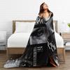 Leon Kennedy Resident Evil Flannel Blanket  Super Soft Throw Blanket for Outdoor Camping Fluffy Bedspread Sofa Bed Cover