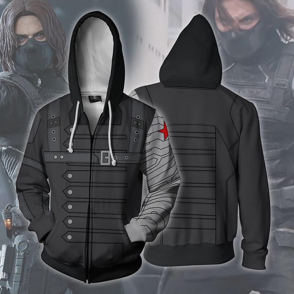 New, animation sweater, steel alchemist, Edward 3D printed sweater zipper cardigan animation periphery