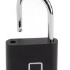Fingerprint Padlock 0.5S Unlock Waterproof Hold 10 Fingerprints USB Interface Thumbprint Padlock with 3 Color Light for Luggage