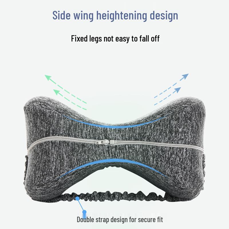 Herzförmiges Memory-Foam Kniekissen für Schwangere