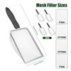 3/4Pcs Gardening Soil Sifters Stainless Steel Sand Soil Compost Sifter With Handle High Efficient Sieve Sifter Potting Scoop
