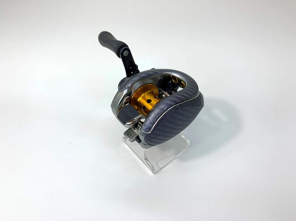 CUSTOM YOROI Custom Decal for 07 Metanium Scratch and Custom Baitcasting Reel SEAT.JP MG, Resistant, (Silver, Left-Handed)