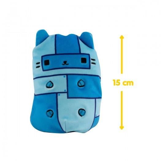 Peluche 2 in 1 Cats Vs Pickles - Il gatto e il cetriolo blu