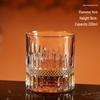 HANDUNYOU Klassisches Rautenmuster Whiskeyglas