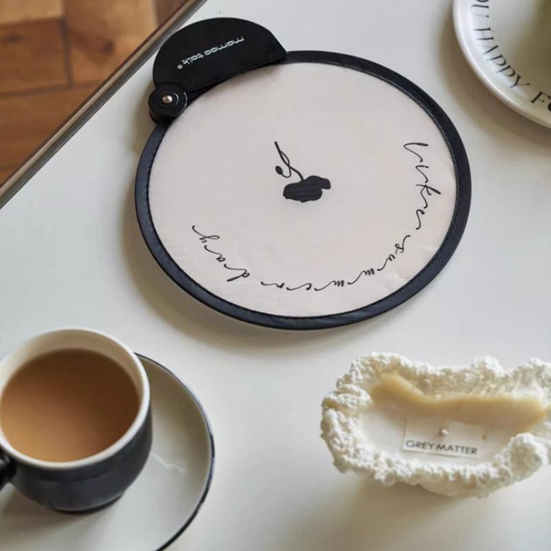 Portable Handheld Folding Fan With Storage Bag, Compact And Portable, Suitable For Outdoor Activities In Summer