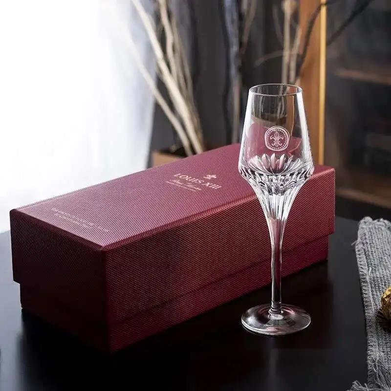 Bicchieri di Cristallo per Whisky Francese Lode della Luce Tazza Dedicata alla Degustazione di Vino King Brandy XO Bicchiere Copita per Nosing Snifter