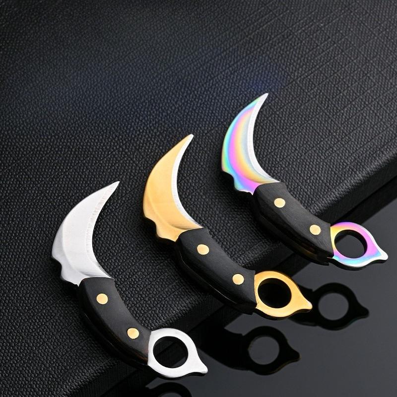 1Pc Keychain, Small Kitchen Knife, Mini Knife, Gift Knife, Courier Knife, Body Knife, Key Knife, Non-folding Knife, Pendant Accessories.
