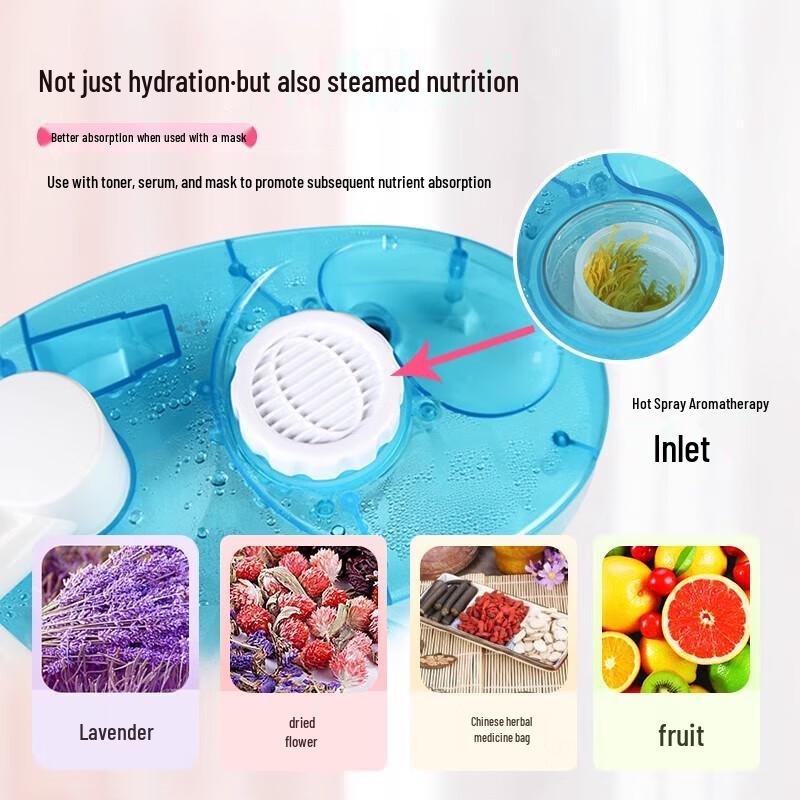 K·SKIN Hot & Cold Dual Spray Facial Steamer & Hydrating Mister