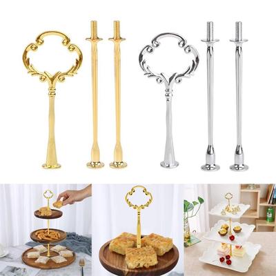 2 Tier Cake Plate Stand 3 Tier Tiered Tray Cake Plate Handle Tray Stand Handle Wedding Party