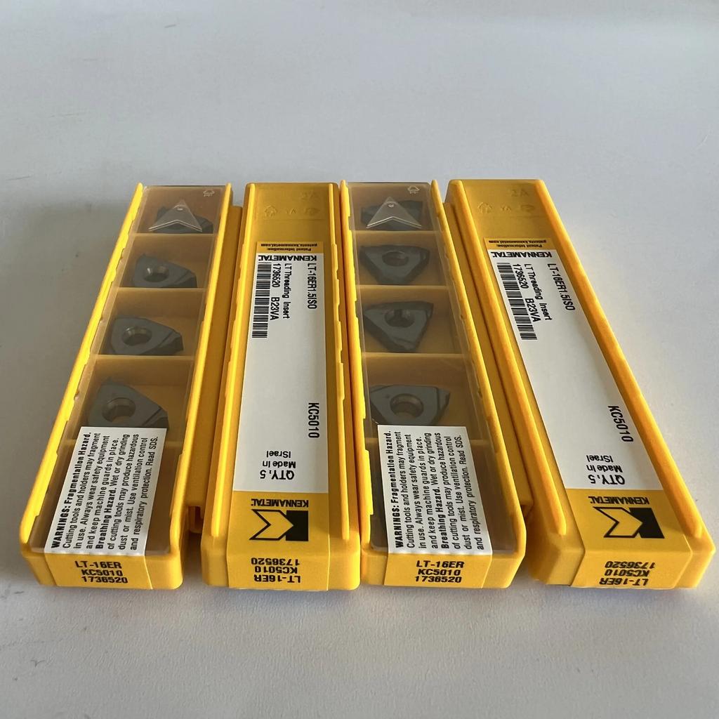 KENNAMETEL / LT-16ER1.5ISO KC5010  / Original Carbide Blade 10 Pcs