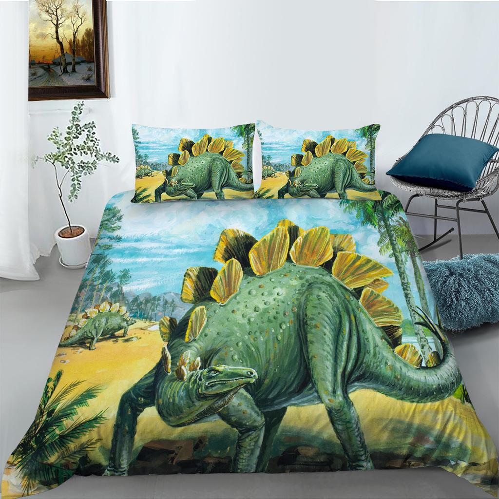 Dinosaur Series Polyester Bedding Two-Three-Piece Set 3D Digital Printing