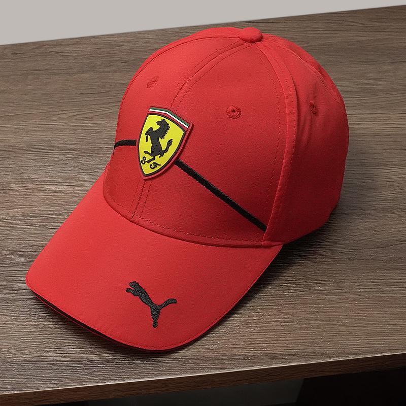 Baseballkappen für Herren und Damen, verstellbar, lässig, bestickt, Autoemblem, Sonnenhut, Schirmmützen für Ferrari Roma Spider SF90 LaFerrari