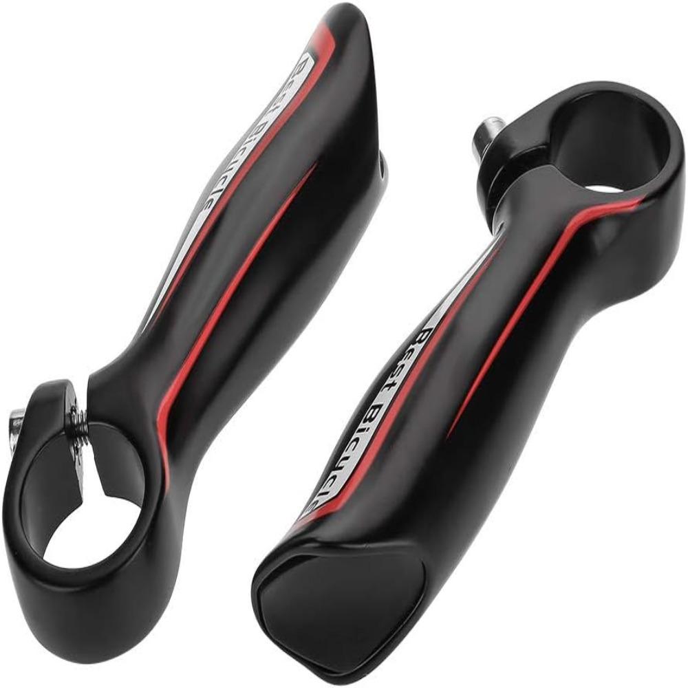 1 Pair 22.2mm Clamp Diameter Bike Bar Ends Aluminum Alloy Bike Grip Ends  Riders and Cyclists