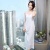 2026 Summer Slim-fit Satin Spaghetti Strap Maxi Dress