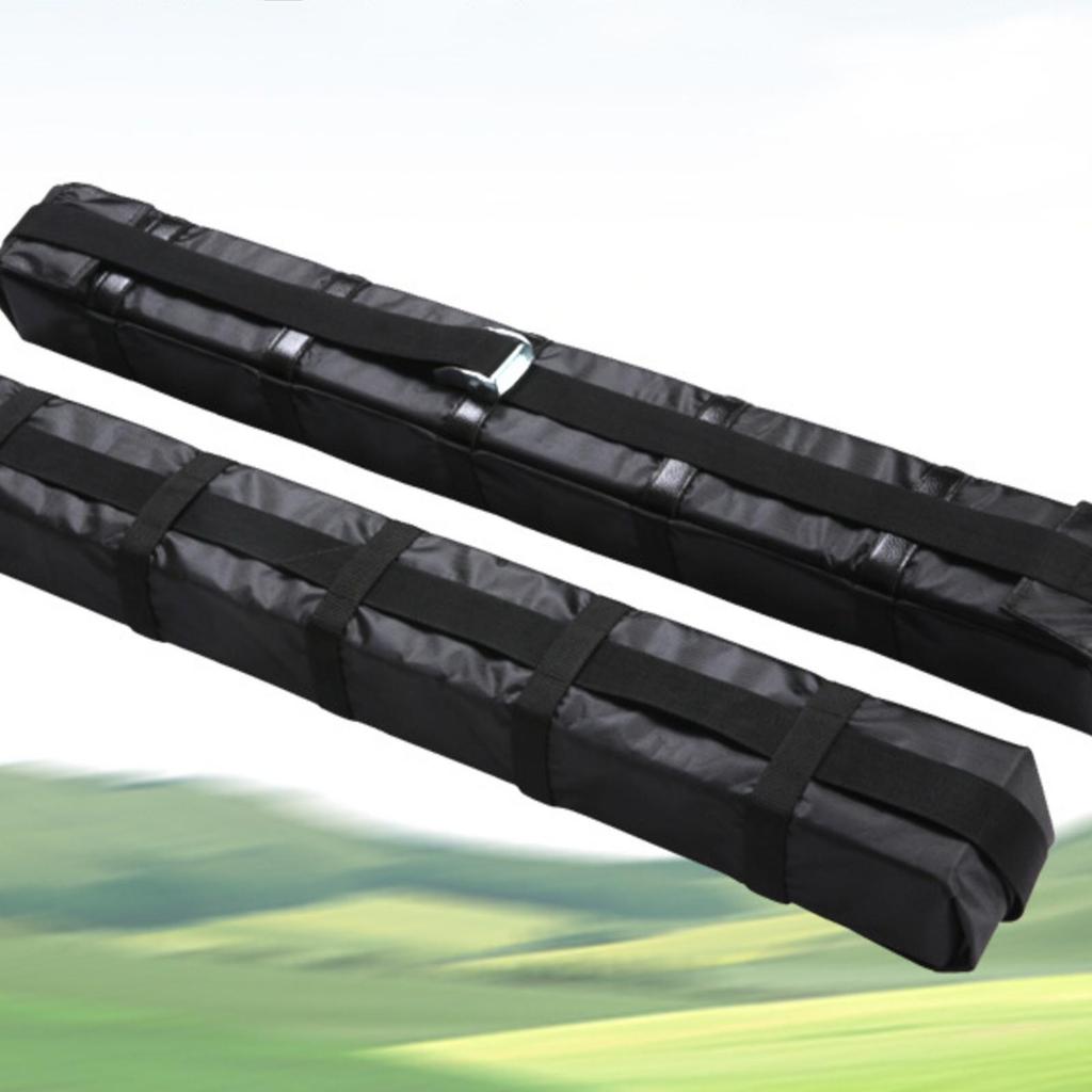 2 Pieces Foam Roof Rack Pads Cushioned for Surfers, Kayakers