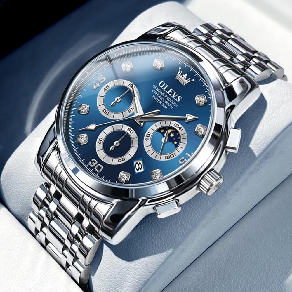 Iqiyi Men S Watch Waterproof Analog Quartz Blue 2889g Bl